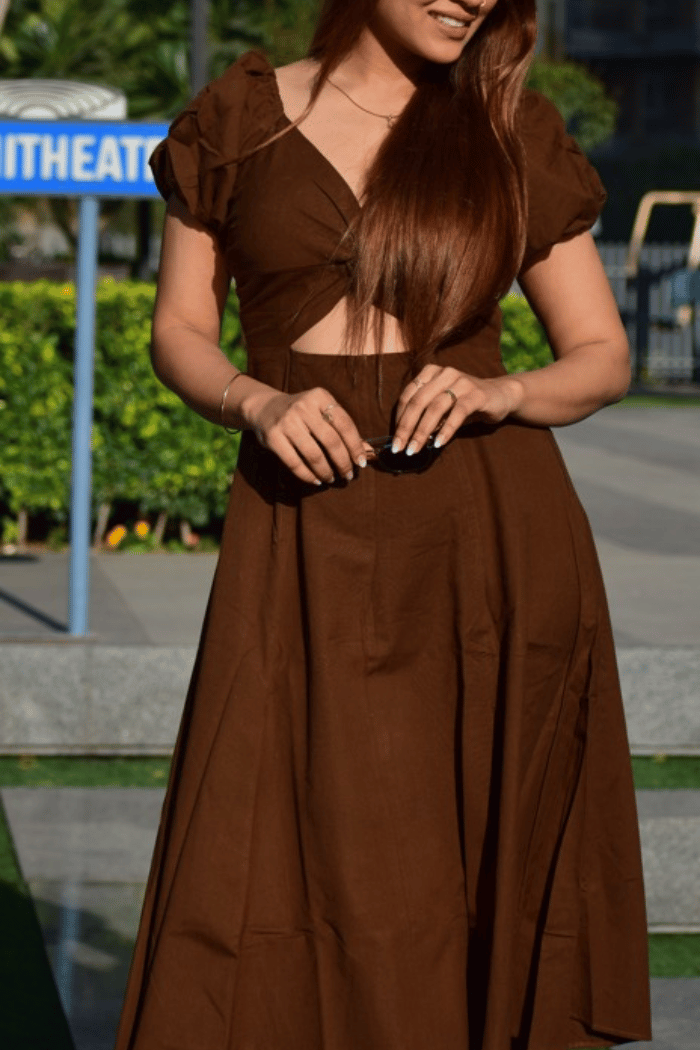 Brown Dress